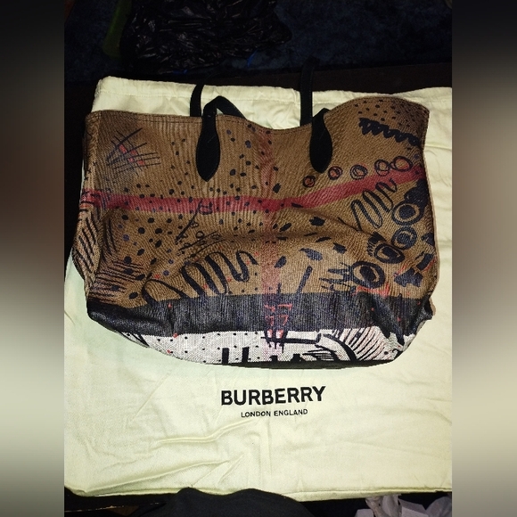 Burberry Brown Tote Bag - Picture 2 of 8